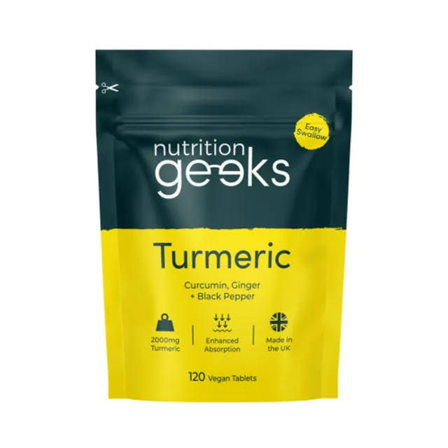 Turmeric Tablets 3200mg with Ginger & Black Pepper | 120 Tablets in GB