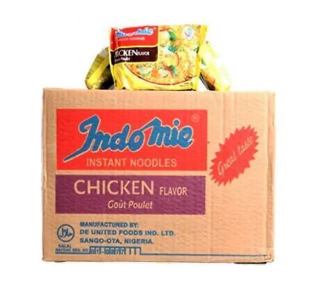 Nigerian - Indomie Instant Chicken Flavour Noodles 70g (Box of 40) in GB