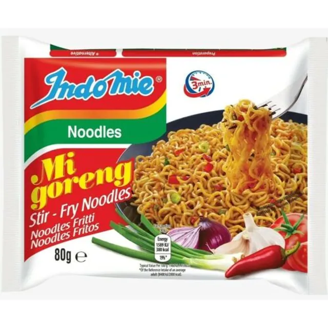 Indomie Mi Goreng Fried Instant Noodles Full Case 40 x 85g Packs Halal BBE 12/22 in GB