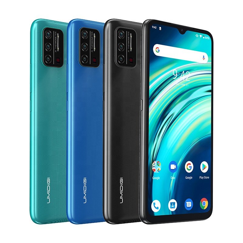 UMIDIGI A7S Mobile Phone Unlocked Version Dual Band WiFi Face Recognition 6.53 inch Good Price New Smart Phones in GH