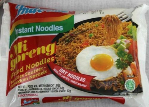 Indomie Mi Goreng Stir - Fry (Original) Noodles 80g (Box of 40) in GB