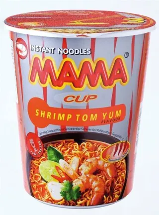 Mama Shrimp Tom Yum Flavour Instant Noodles Pot | Upfrica UK - Bags & Handbags - main product image