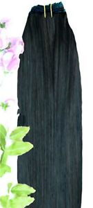 Real Human Hair Extension Thick Weft Full Head Human Hair 100% Remy Weave