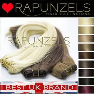 Weaving Hair Extensions Weft Bundles Rapunzels Real Remy Human - Wigs for Black Women & Afro Hair - main product image