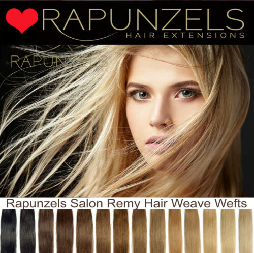 FULL HEAD weaving hair weft silky remy human hair extensions 110g all colours
