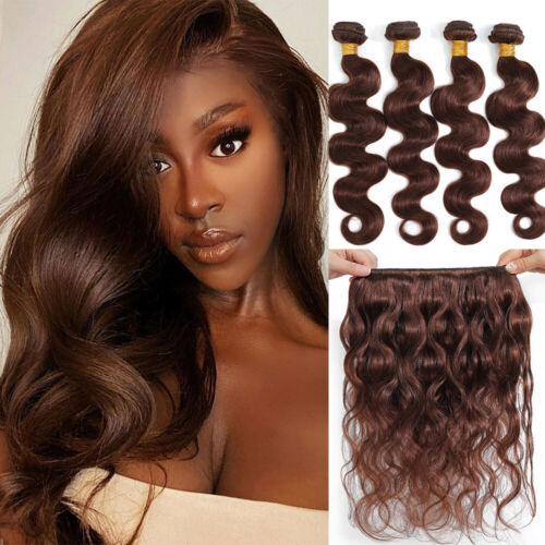 10A Brazilian Body Wave Bundles Human Hair Bundles Remy Hair Weft Brown Hair