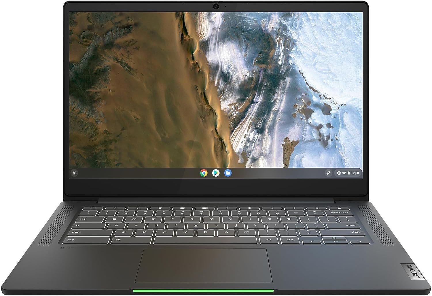 Lenovo IdeaPad 5 Chromebook 14 Inch FHD Laptop - (Intel Core i3-1115G4, 8GB RAM, 256GB SSD, ChromeOS) - Storm Grey in GH