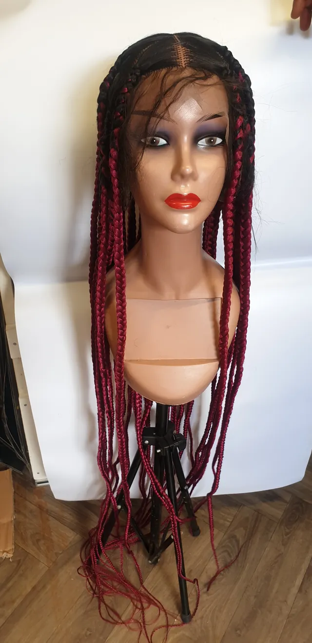 Twisted Braided Wig Synthetic 56inches | Buy in UK (brand-new) – Wigs for Black Women & Afro Hair in GB