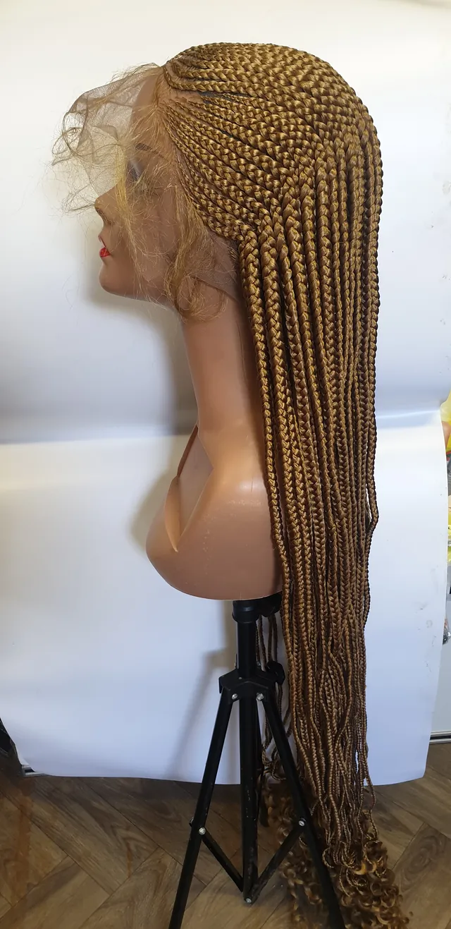 Frontal Brown Braided Wig 56inches | Buy in UK | Upfrica UK (brand-new) – Wigs for Black Women & Afro Hair in GB