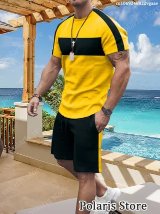 Summer Men Sets Tracksuit Shirt Clothing | Upfrica United Kingdom - Groceries & Household - main product image
