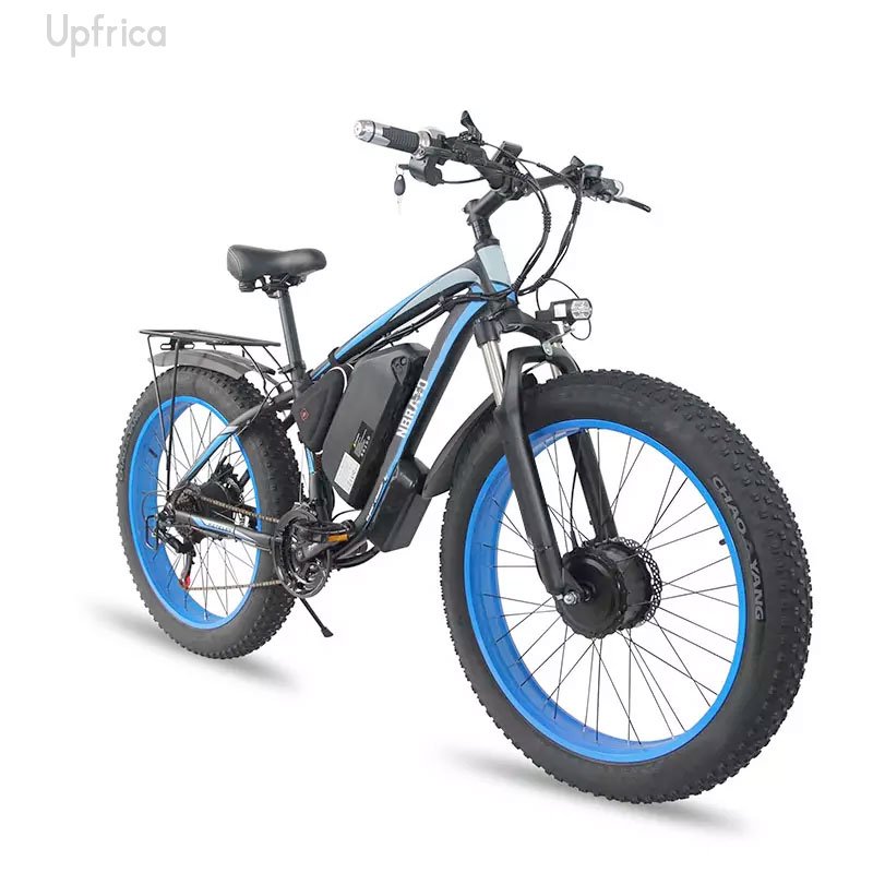 Electric Hybrid Bike Dual motor 2000w 48V Hydraulic brake Aluminum alloy frame fat tire in GH