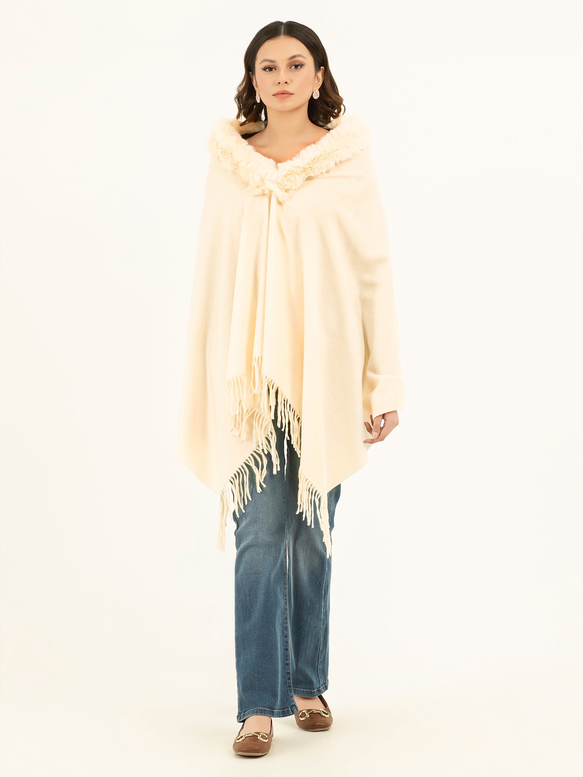 Fur Cape Shawl in GH