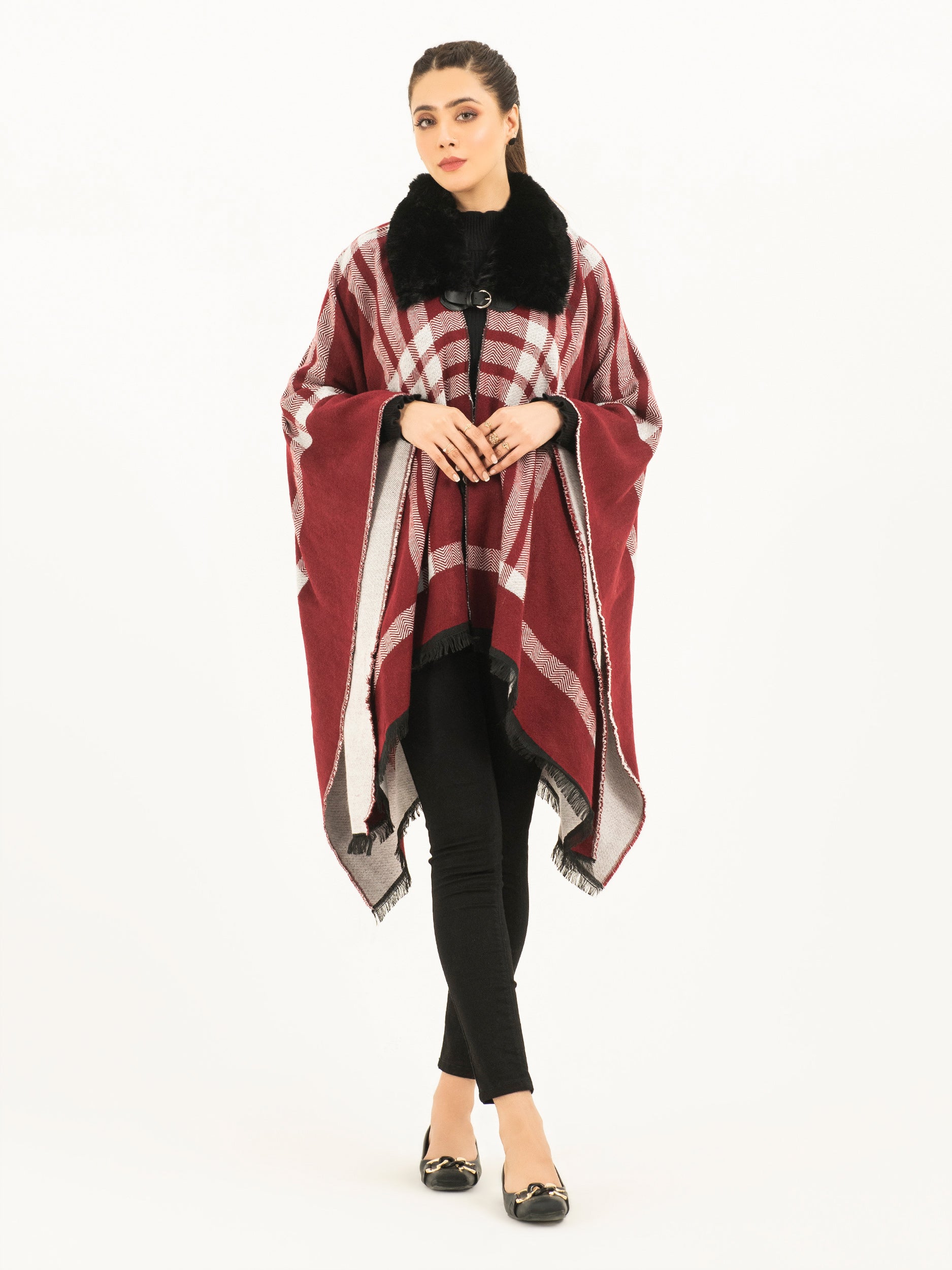 Fur Cape Shawl in GH