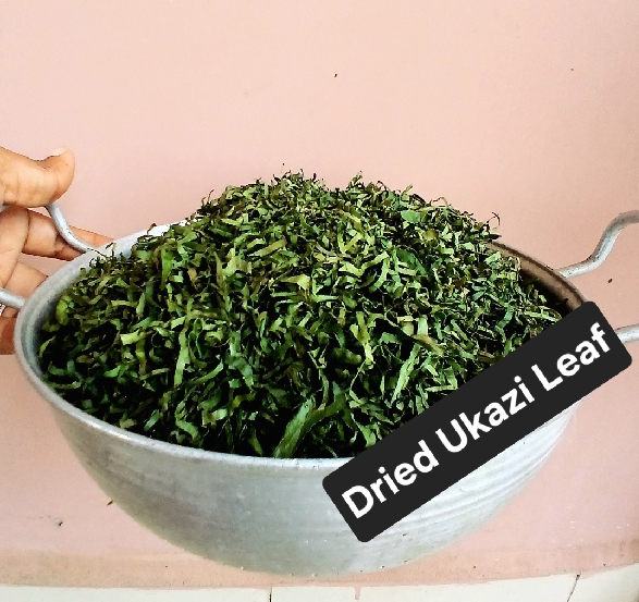 Dried Ukazi Leave/Afang/Eru/Gnetum africanum/Wild Spinach in GB