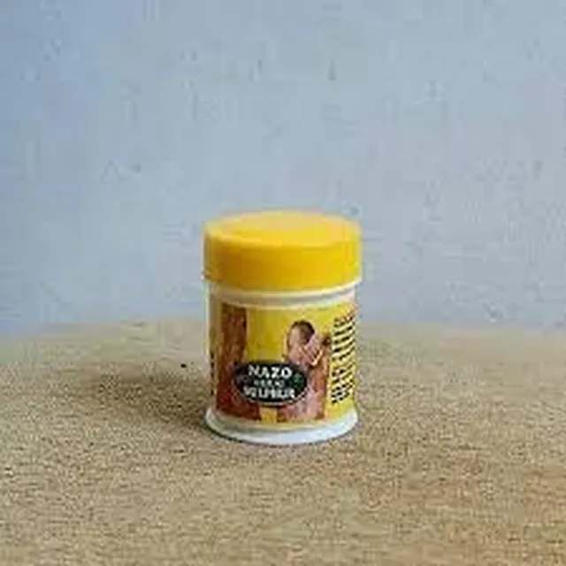 2 Genuine Nazo Perfume Sulphur Balm in GB