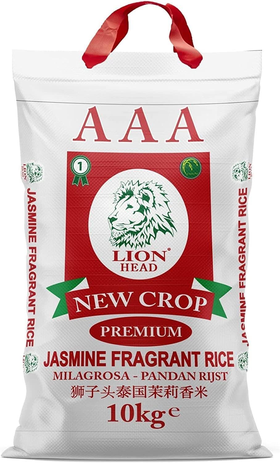 LION HEAD aaa JASMINE RICE 10kg in GH
