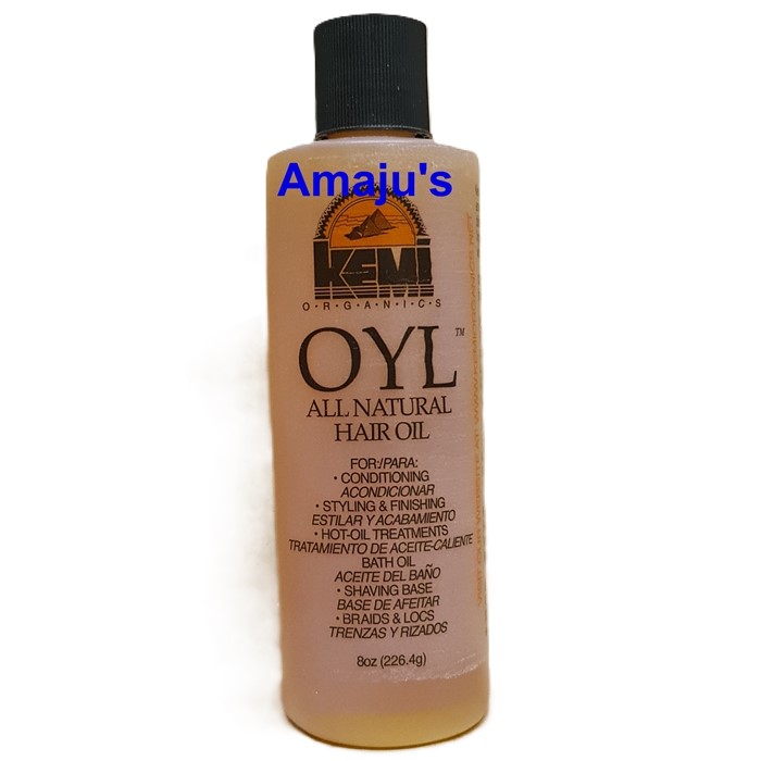 Kemi OYL All Natural Hair Oil - 8oz (226g) in GB