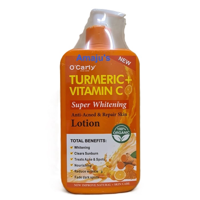 O'Carly Turmeric + Vitamin C Super Whitening Lotion - 500ml in GB
