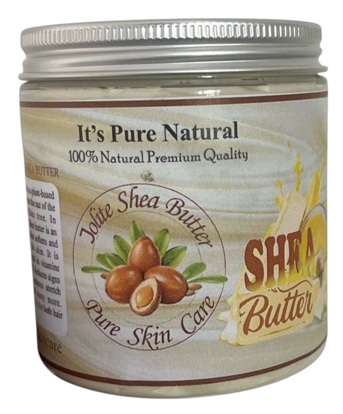 She Butter Jolite 100% Pure Shea Butter | Natural Unrefined Premium Quality | Deep Moisturiser for Skin, Hair & Stretch Marks
