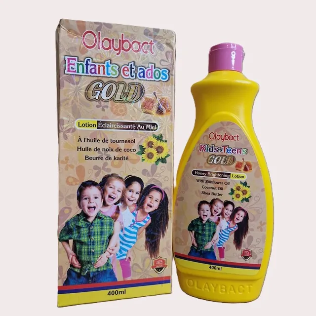OLAYBACT KIDS & TEENS GOLD LOTION 400ML in GB