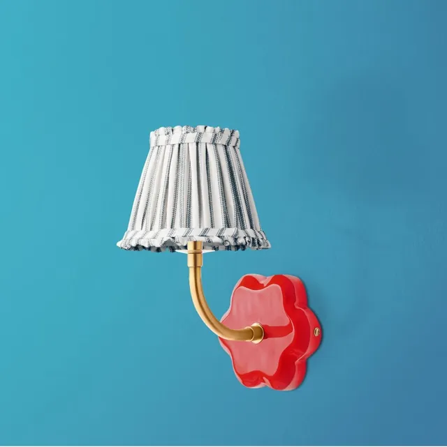 Primrose Rechargeable Wall Fitting in Red in GB