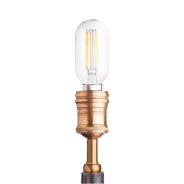 Long 6 Watt LED Filament Bulb with E27 Fitting in GB