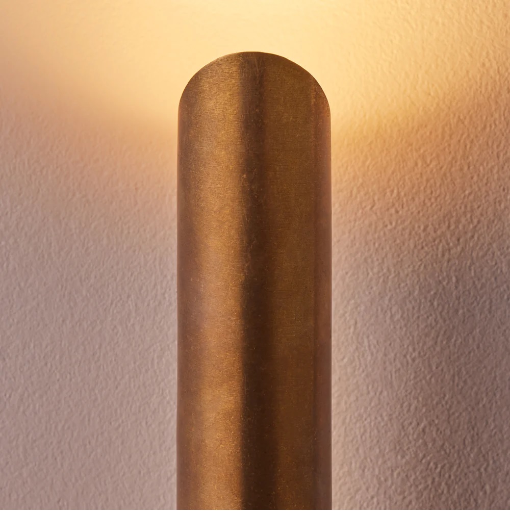 Padme ip54 Uplighter in Brass in GB