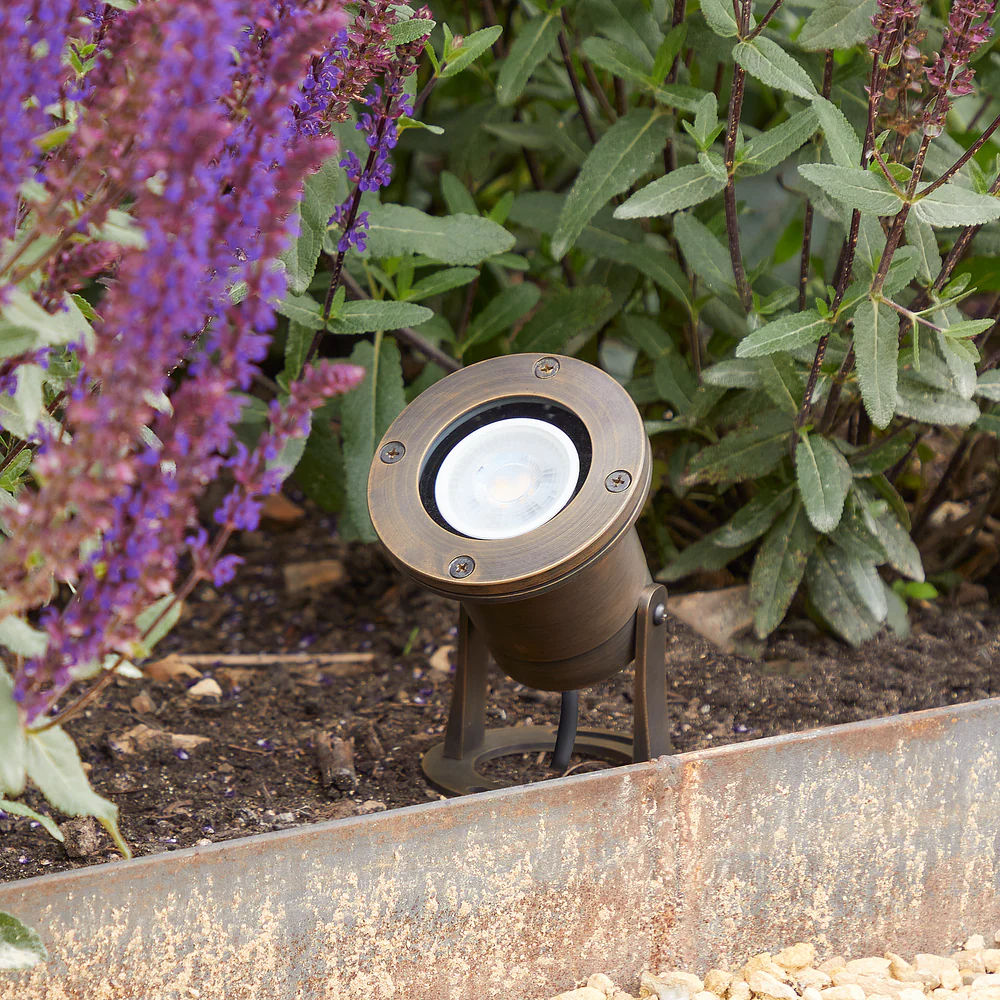 Zennor IP65 Garden Spotlight on Adjustable Bracket