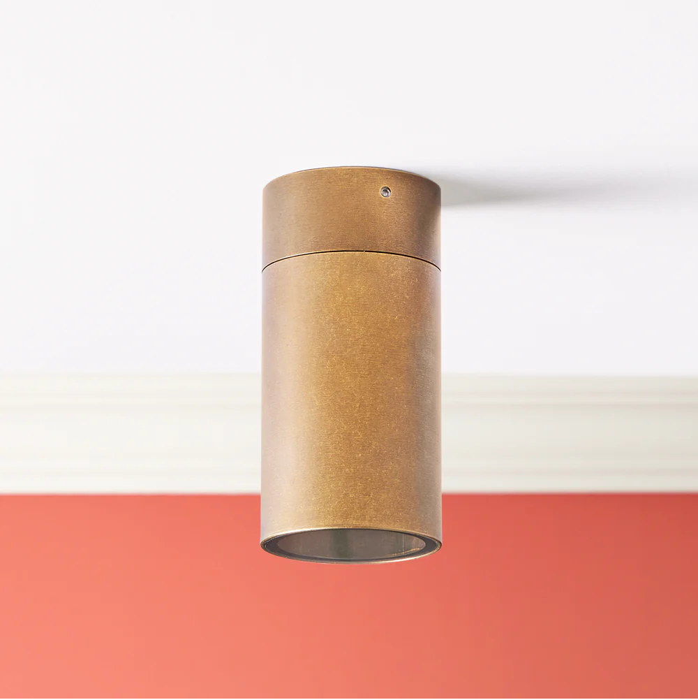Barra IP65 Static Spotlight in Brass in GB