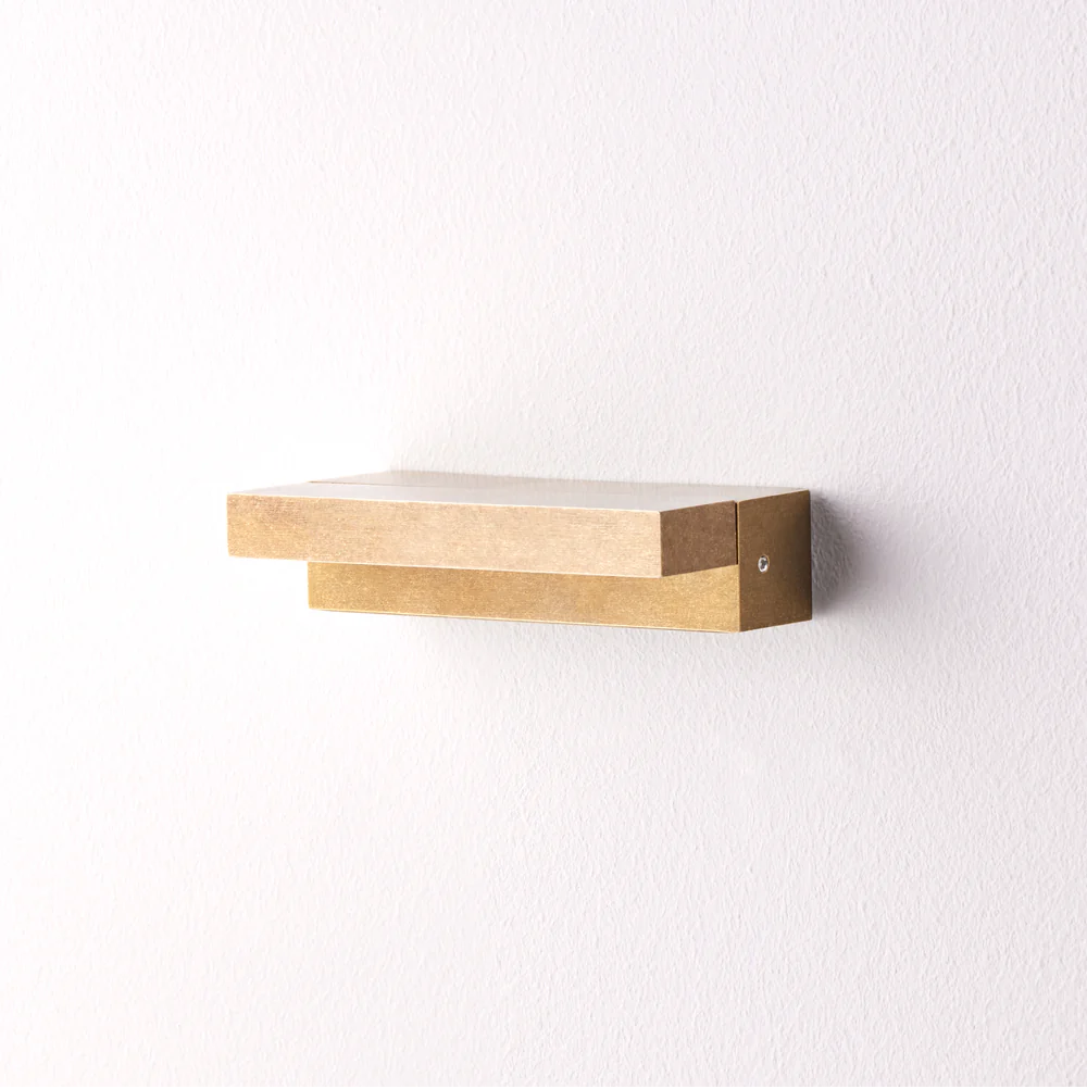 Gara IP54 Down Lighter in Brass