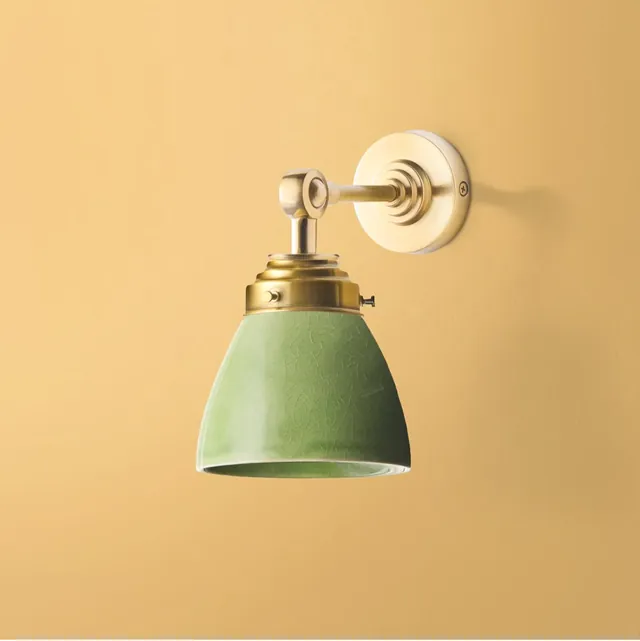 Mini Elbow Wall Fitting IP44 in Antique Brass in GB
