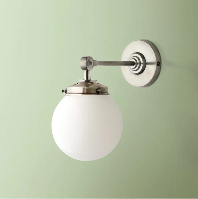 Elbow Wall Fitting IP44 in Antique Silver in GB