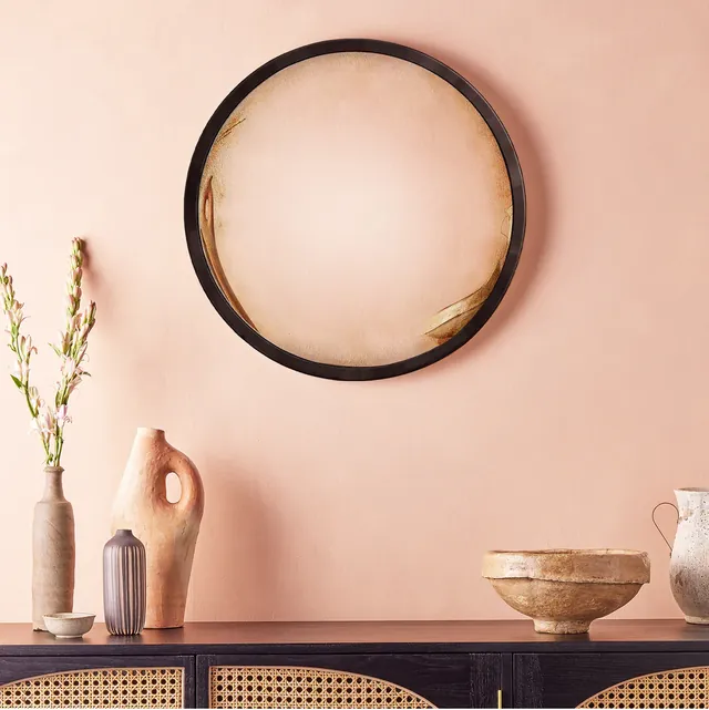 Smallest Grouper Convex Mirror with Antiqued Glass in GB