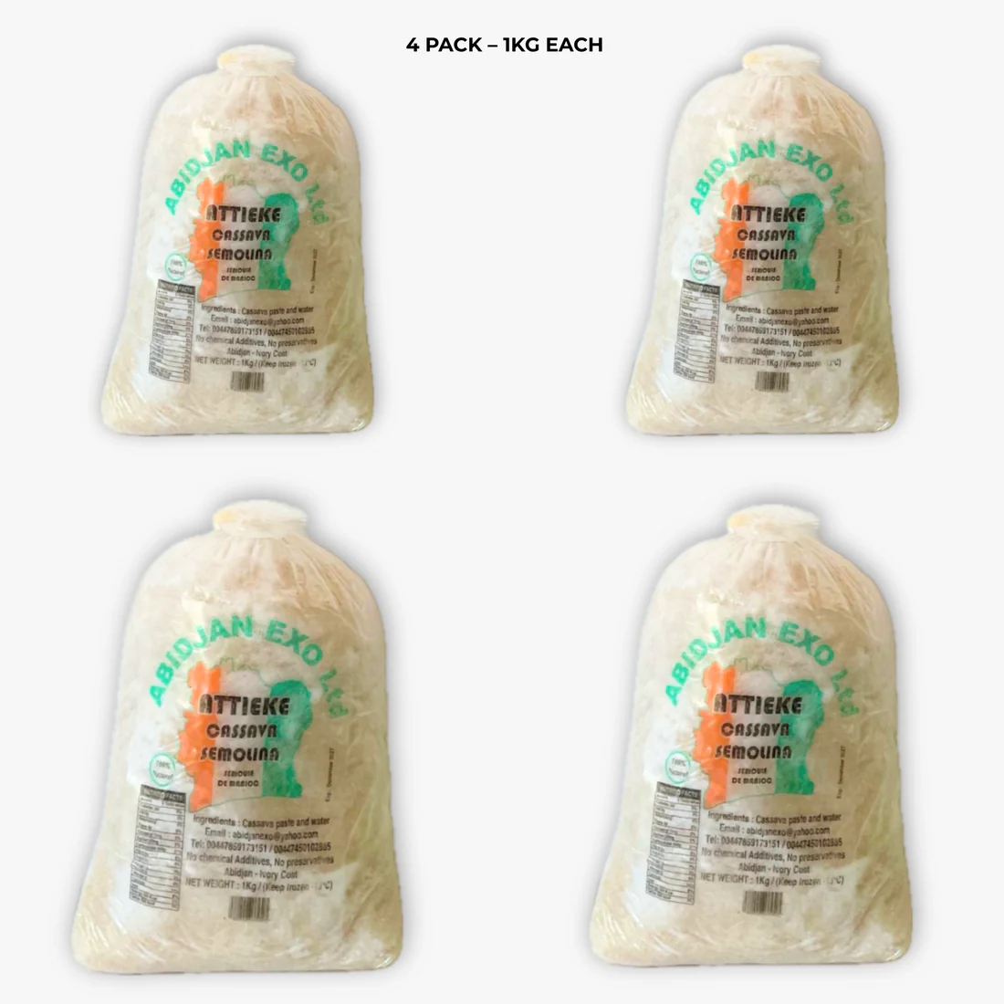 Authentic Ivorian Attiéké