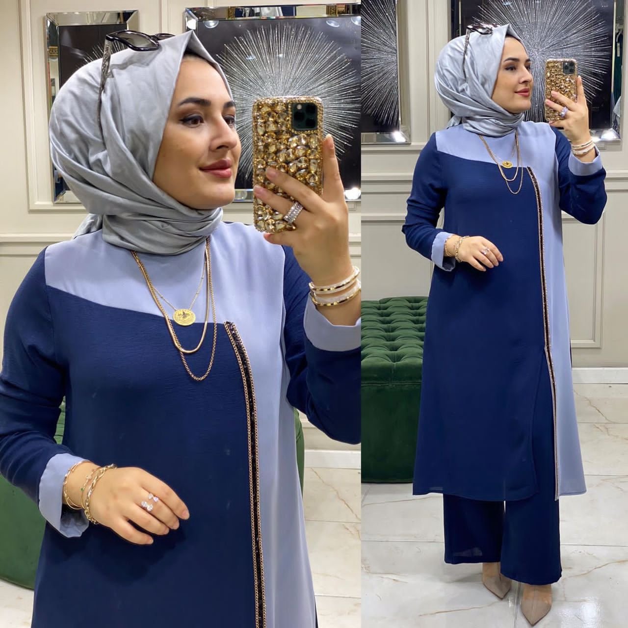 TURKEY MADE DESIGN WEAR Women Muslim Dress in GH