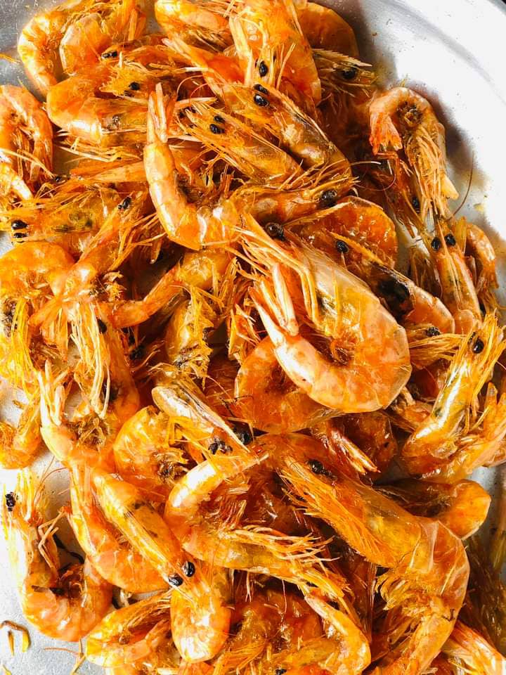 Fried Shrimp Healthy Seafood High Protein in GH