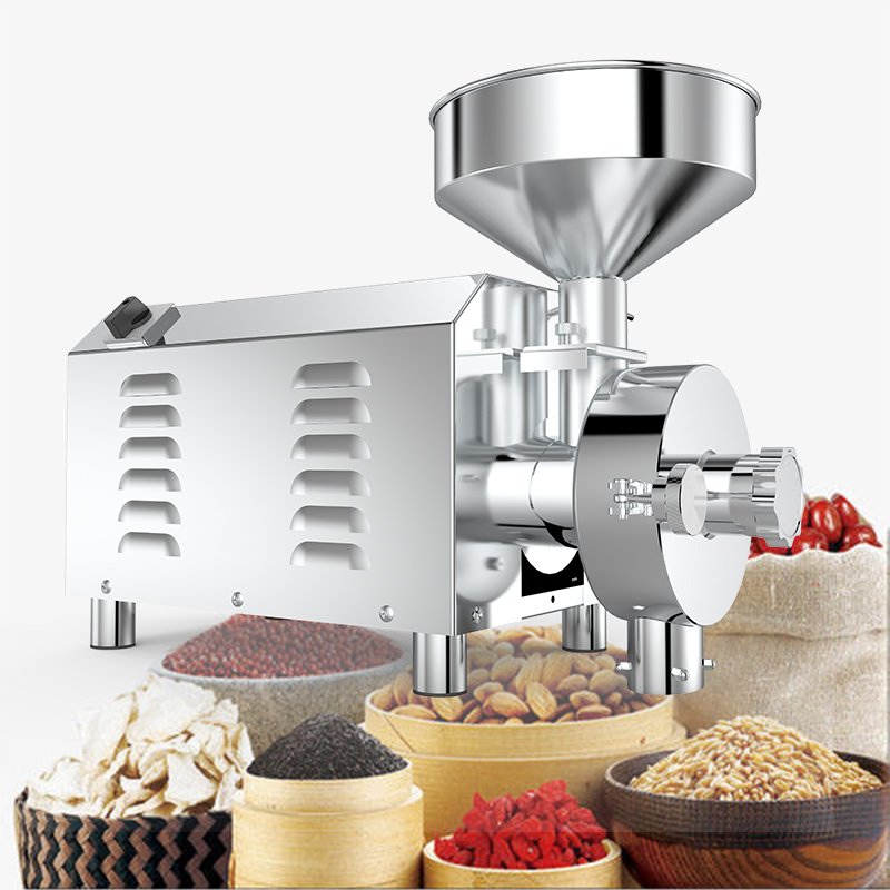 1500W Stainless Steel Factory Price Wheat Milling Machine Flour Mill Standard Flour Mill Machine in GH