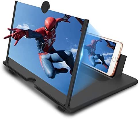 Phone Screen Magnifier Foldable Phone Stand Mobile Phone Screen Magnifier Projector Screen for Movies Videos Gaming in GH