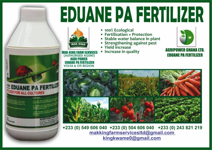 EDUANE PA FERTILIZER Organic Fertilizer in GH