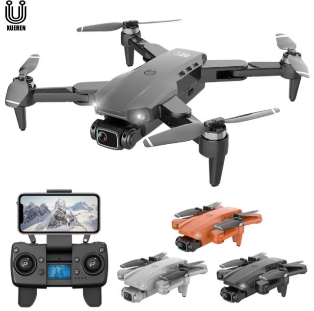 Drone 4K HD Dual Camera GPS 5G WIFI FPV Brushless Foldable Quadcopter 1km 8mins in GH