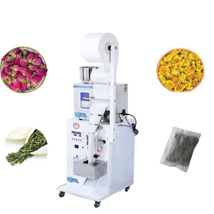 Automatic small tea bag/ filter paper tea powder sachet pouch packing machine in GH