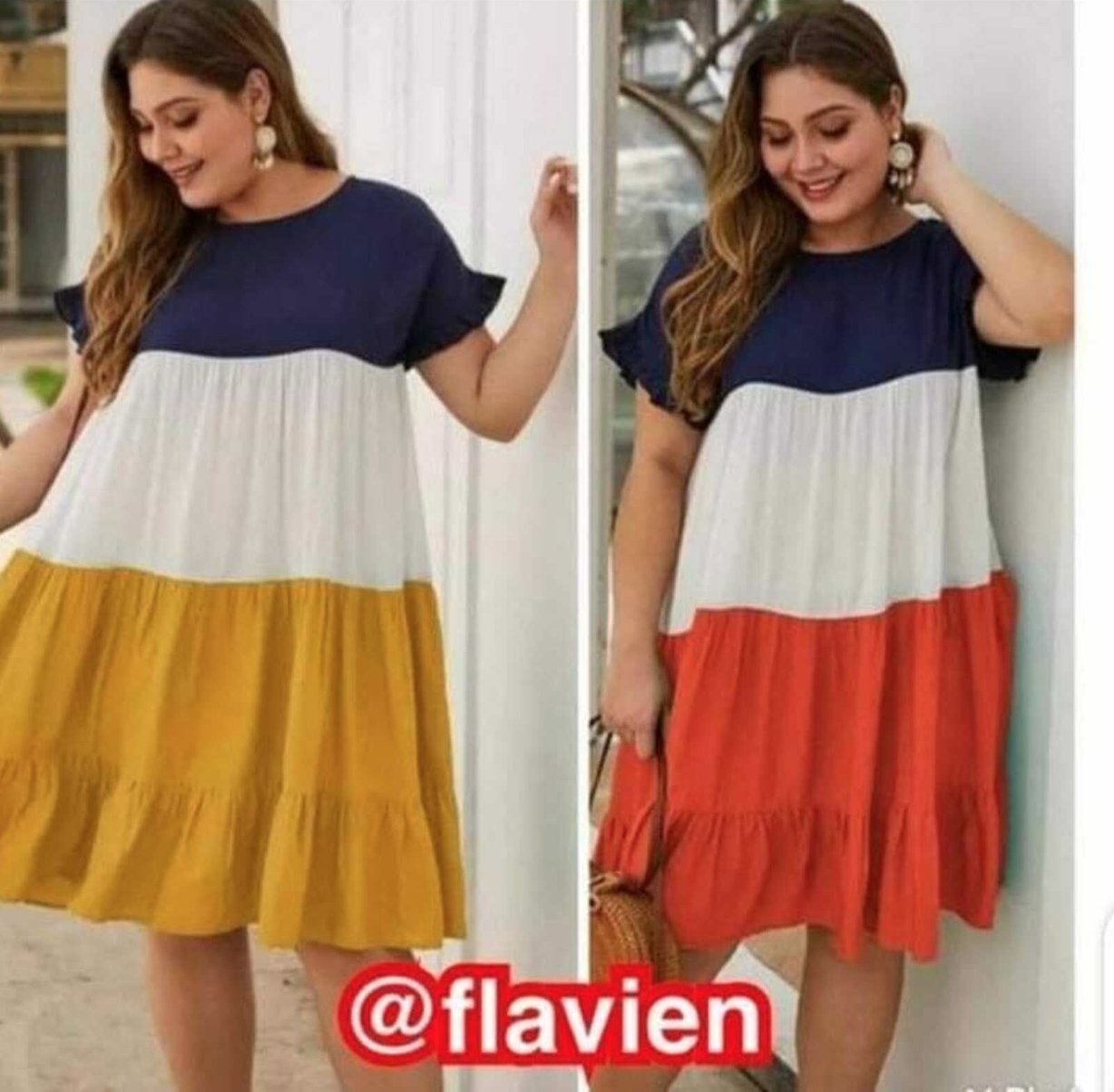 Casual Work Dress loose dress for ladies short sleeve in GH