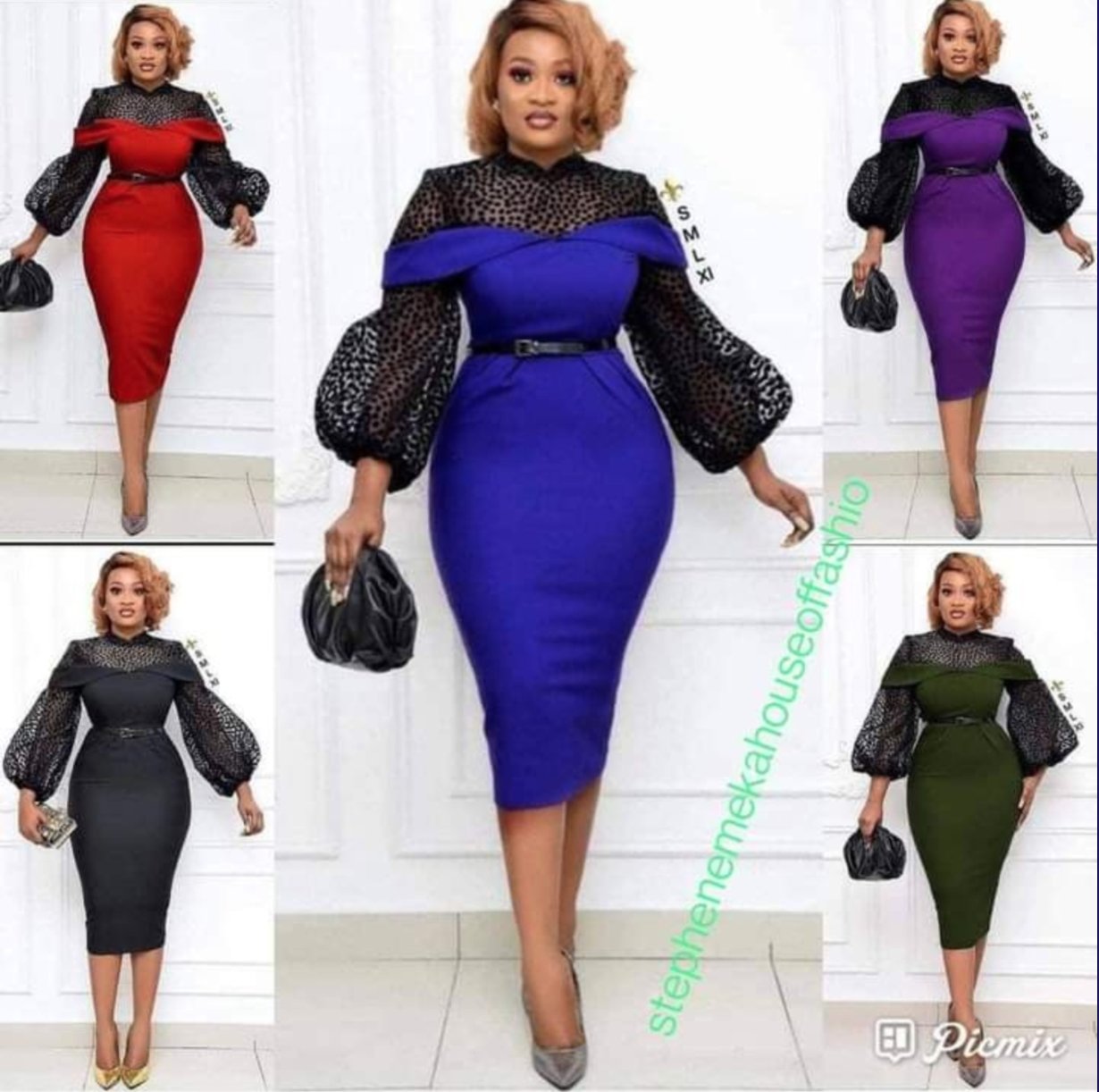 Dress for Ladies Women Party Dress Office Wear