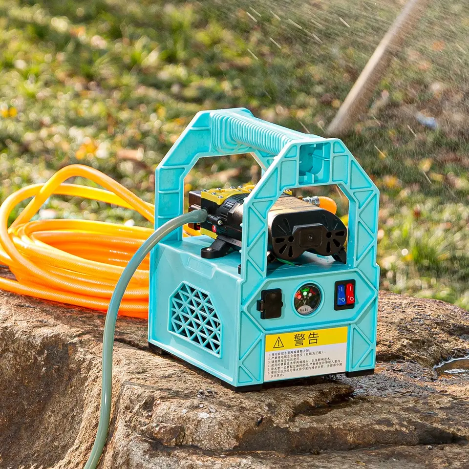 Sinleader 6-10LPM 0.8MPA High Pressure Pump Battery Machine Car Wash Water Portable Garden Sprayer With Spray Gun in GH