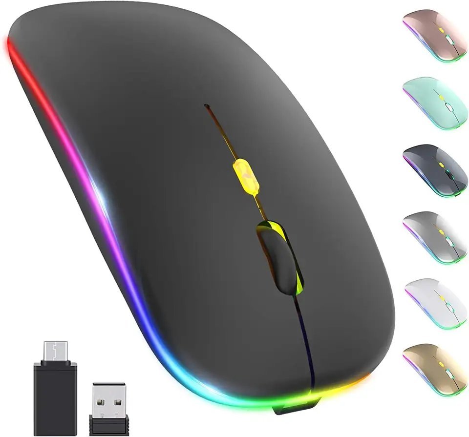 Computer Mouse New Model Wireless 2.4G Mouse for Personal Computer Laptop