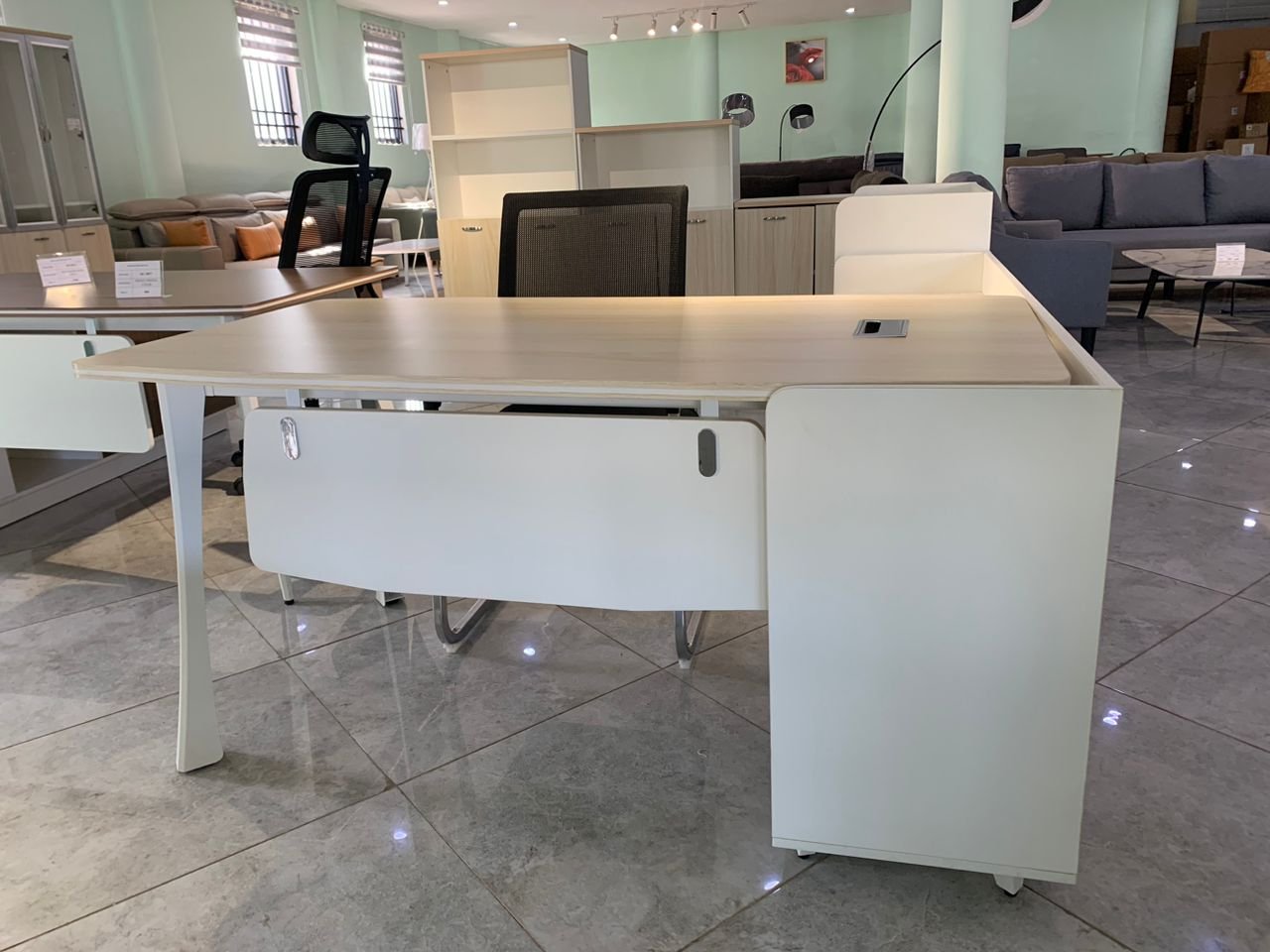 Manager Desk With Cabinet in GH