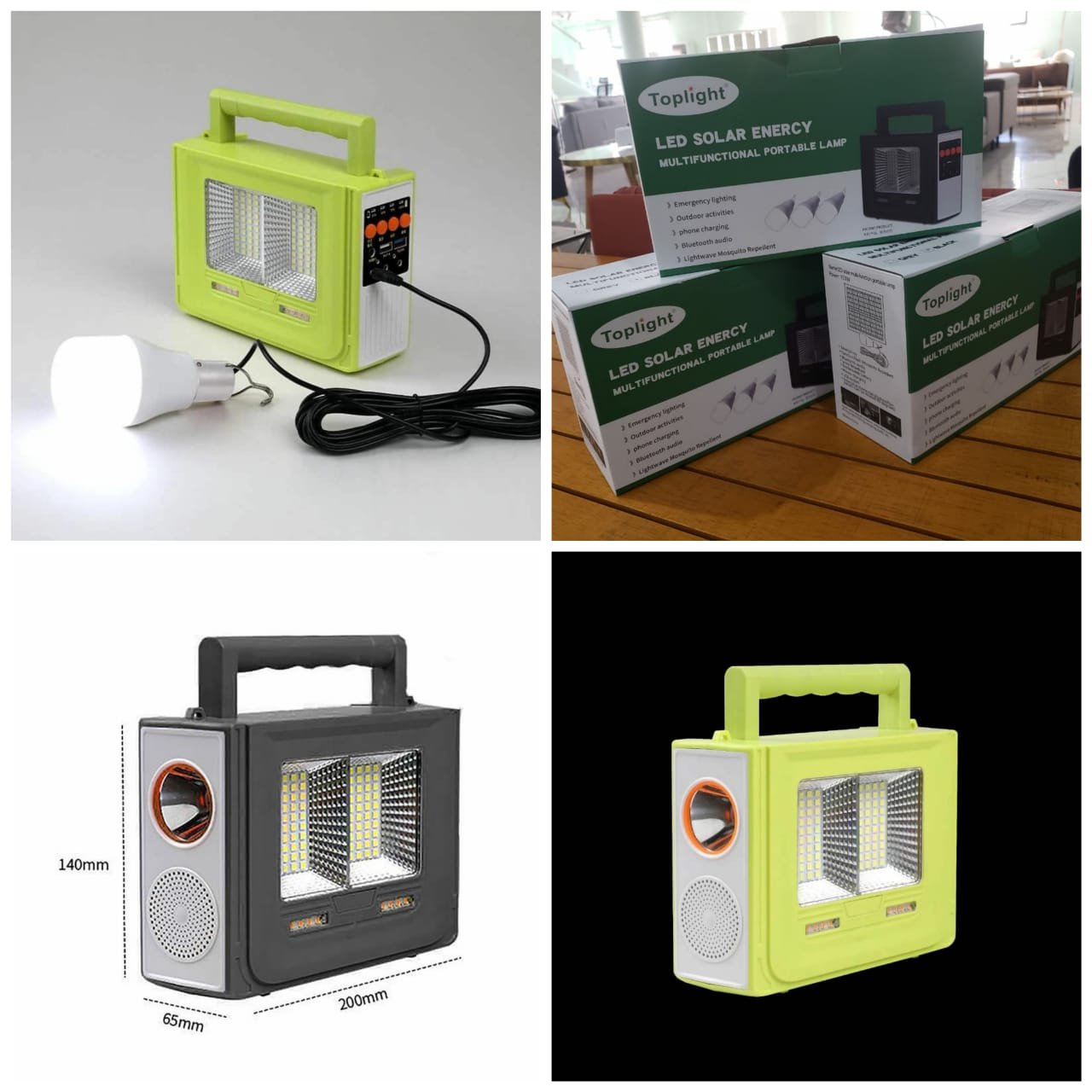 Multifunctional LED Solar Light Waterproof