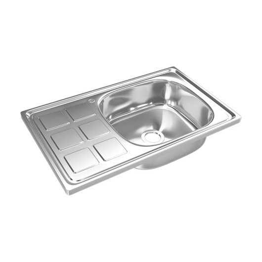 Single bowl kitchen sink- Stainless steel