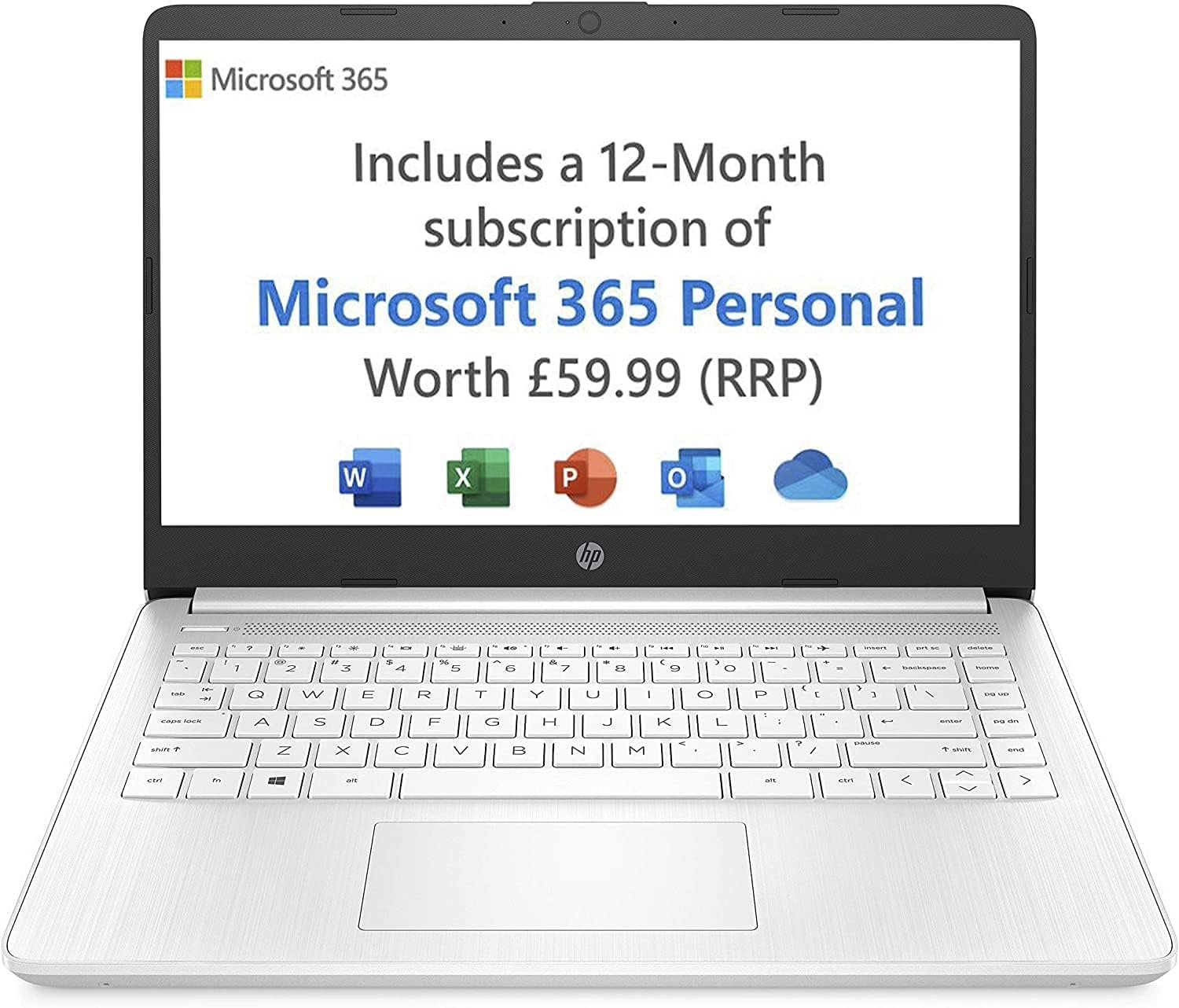 HP Stream Laptop PC 14 inch AMD Athlon 3020e, 4GB, 64GB eMMC in GH