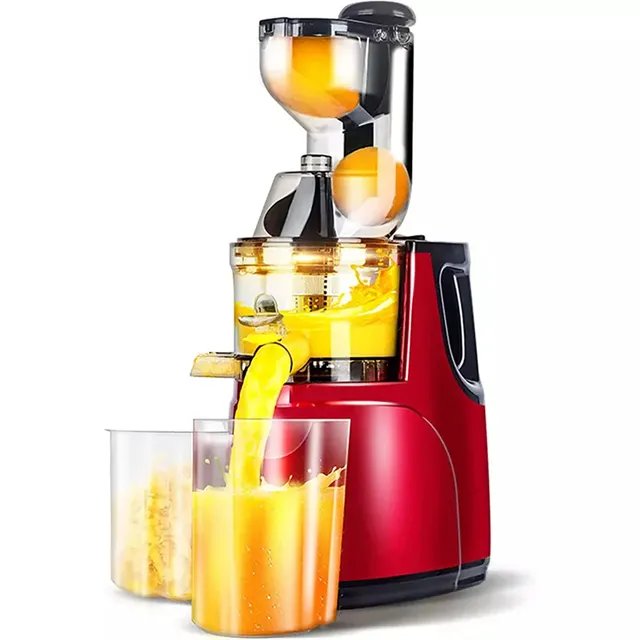 Slow Juicer Multifunctional Juice Maker Cold Press Commercial Fruit Juicing Machine in GH